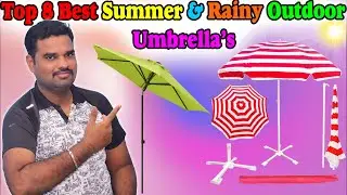 ✅ Top 8 Best Big Size Umbrella In India 2025 With Price |Outdoor Umbrella Review & Comparison