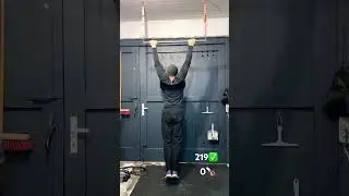 День 00219 | подтягивания каждый день | day 00219 | pull ups every day | Klimmz&uuml;ge jeden Tag