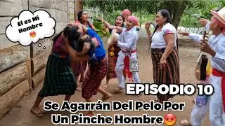Estas 2 mujeres Indigenas Se Pele4n😡 por un pinch3 hombre😱 del Pelo se Ag4rrarón😱😡😡
