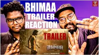Bhimaa - Official Trailer Reaction || DESIBRO'S REACTS