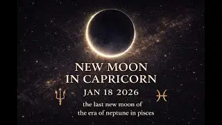 new moon in capricorn jan 18 2026
