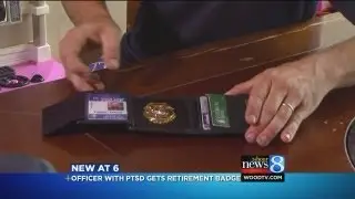 GRPD retiree gets his badge
