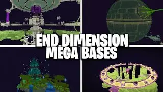 Best End Island Transformation in Minecraft || Best End Island ||