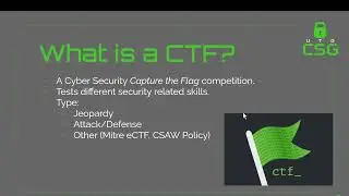 Introduction to CTFs