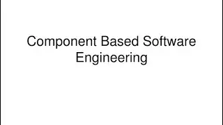 ملخص Component Based Software Engineering Ch16