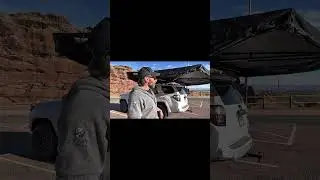 Camping in Canyonlands red-rock with my 270 Awning#camping #Canyonlands #red-rock #270 Awning