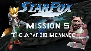 Star Fox Assault - Mission 5 - Asteroid Belt - The Aparoid Menace (Commentary