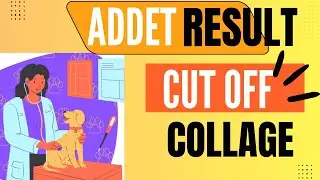 ADDET Result and Cut Off |ADDET 2025 Result |Cut Off Discussion |College Allotment🙏  #addet #addet