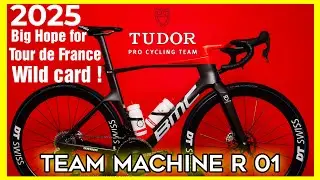 Tudor Pro cycling team with BMC Team Machine R 01 | an ambition for Tour de france Wildcard