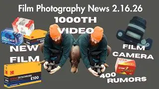 Новости пленочной фотографии 16.02.2026: Ektachrome возвращается, слухи о цветной пленке и новые ...