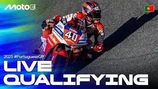 🔴 LIVE MotoE&trade; Qualifying | #PortugueseGP 🇵🇹