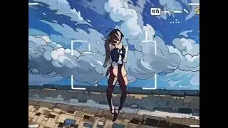 Marika in Pharfaite & SwimHXBY swimsuits (A.I. convertion in anime)