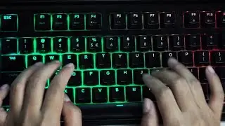 ASMR| 5 MINUTES OF SATISFYING MECHANICAL KEYBOARD TYPING!
