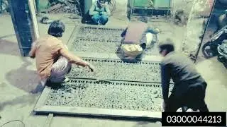 making of CNC gate design | سی این سی ڈیزائن مین گیٹ کیسے تیار ہوتے | how to build modern main gate