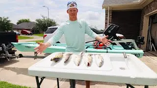 Catching LIMIT of trout on ONLY TOPWATER! + Catch and Cook