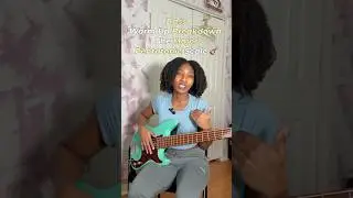 Bass Breakdown: Major Pentatonic Scale Exercise | Zaria Modeste #bassguitar