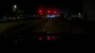 Montauk highway route 27b 1:10 am late night drive Live from my GoPro Suffolk New York