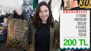 200 TL'ye Pazardan Yaz Gardırobu 👗👖👜