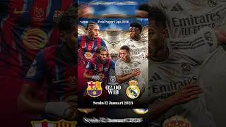 Real madrid vs barcelona (January 12 ) 12:45 in nepal 🇳🇵. #sugamgiri #realmadrid #barcelona #yamal