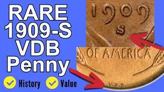 1909-S VDB Penny Rarity Explained - Ultra Rare Coins Worth Serious Cash!