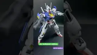 HG GUNDAM AERIAL #gundam #gunpla #builder