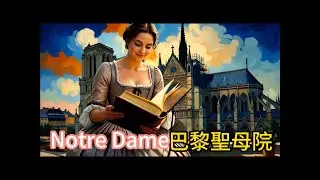 Notre Dame-巴黎聖母院#painting #paris #napoleon #church