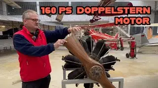 👉 Warum WWI-Piloten mit Umlaufmotoren ständig schlecht wurde 🤢✈️ | Oberursel Doppel-Sternmotor