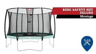 BERG trampoline Safety Net Deluxe | montage