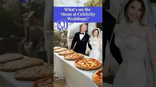 Foods Celebrities Really Serve At Their Weddings 👀🍕