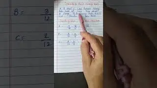 Sacrificing and Gaining Ratio Practical Ch-3 👆✍️ #shorts #changeinprofitsharingratio