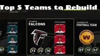 Top 5 Teams to Rebuild in Madden 22