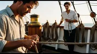 The Shiphand Tied Knots Around My Wrist to Show Me - Never Untied the Last One | Gay Tale