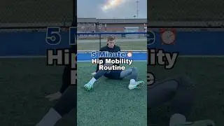 5 Minute Hip Mobility Routine #footballshorts #mobility #hipmobility #soccer #soccer #soccershorts