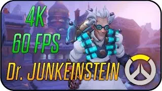 🎮 Overwatch - Dr. Junkeinstein - Animated Desktop Wallpaper 4K 60fps 🎮