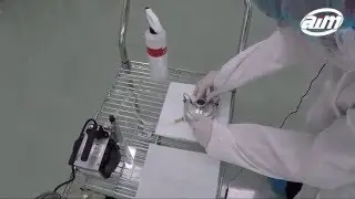 Viable Sampling AIM Plastic's clean room