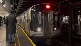 IND 53rd Street Line: (E) (F) (M) Trains @ Court Square-23rd Street (R160A, R160B, R179)