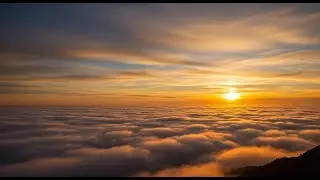 Time Lapse | Golden Hour Stratocumulus | A Cloud Formation Journey ☁️ | #timelapse #nature #trending