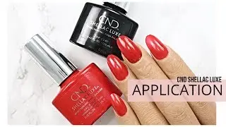 APPLICATION HOW-TO | CND SHELLAC LUXE