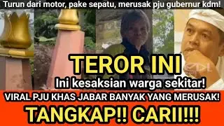 TANGKAP PELAKUNYA!! VIRAL PJU di jabar BANYAK YANG MERUSAK! Ini kesaksian warga!