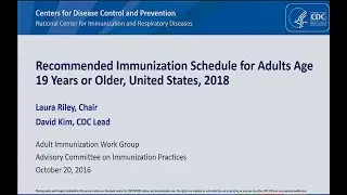 October 2017 ACIP Meeting - Adult Immunization ; Child/Adolescent Immunization ; JE vaccine