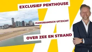 Exclusief penthouse met panoramisch uitzicht over zee en strand. Boulevard Bankert 750 Vlissingen