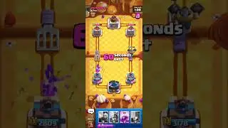 #prince and witch strategy attack # last combo amazing performance #suscribe #clashroyale #supercell