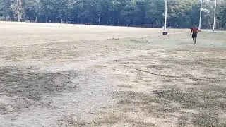 Long Jump Slow Motion..BARC Security guard Physical Test practice