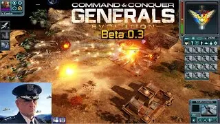 Command & Conquer: Generals Evolution Beta 0.3 | Hostile Dawn - Air | 2k 1440p