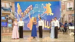 Walzer Viennese TUTORIAL impara I PASSI BASE lezione 1 TI PORTO A BALLARE - RAI 2 i fatti vostri