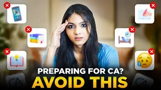 Biggest Mistakes To Avoid by a CA Aspirant | No More Attempts | @Surbhigandhi99