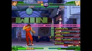 Playing Street Fighter Alpha 3 (Practicing) - Part 4 - Guy