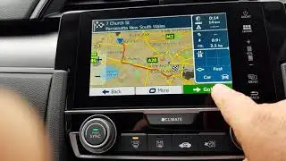 2018 honda civic vti-l indash gps navigation system 😎