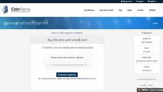 Coinmama Buy Bitcoins with a credit debit card