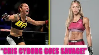 Cris Cyborg Sends SCARY Message to Dakota Ditcheva!